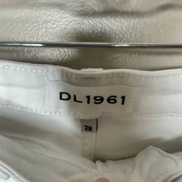 DL1961 White Chrissy Trimtone High Rise‎ Skinny Jeans - Picture 2 of 3